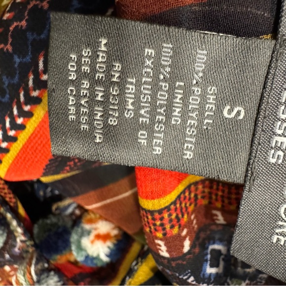 Chelsea & Theodore Colorful Striped Long Sleeve Dress - Picture 12 of 13